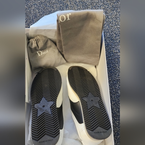 Diorun sneakers in calfskin mix - Picture 7 of 10